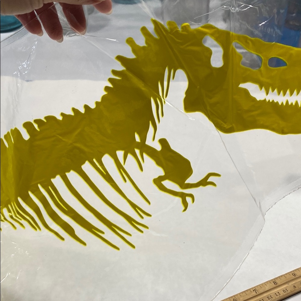 Anagram Jurassic Park The Lost World T. Rex skeleton mylar Party Balloon - Picture 11 of 13